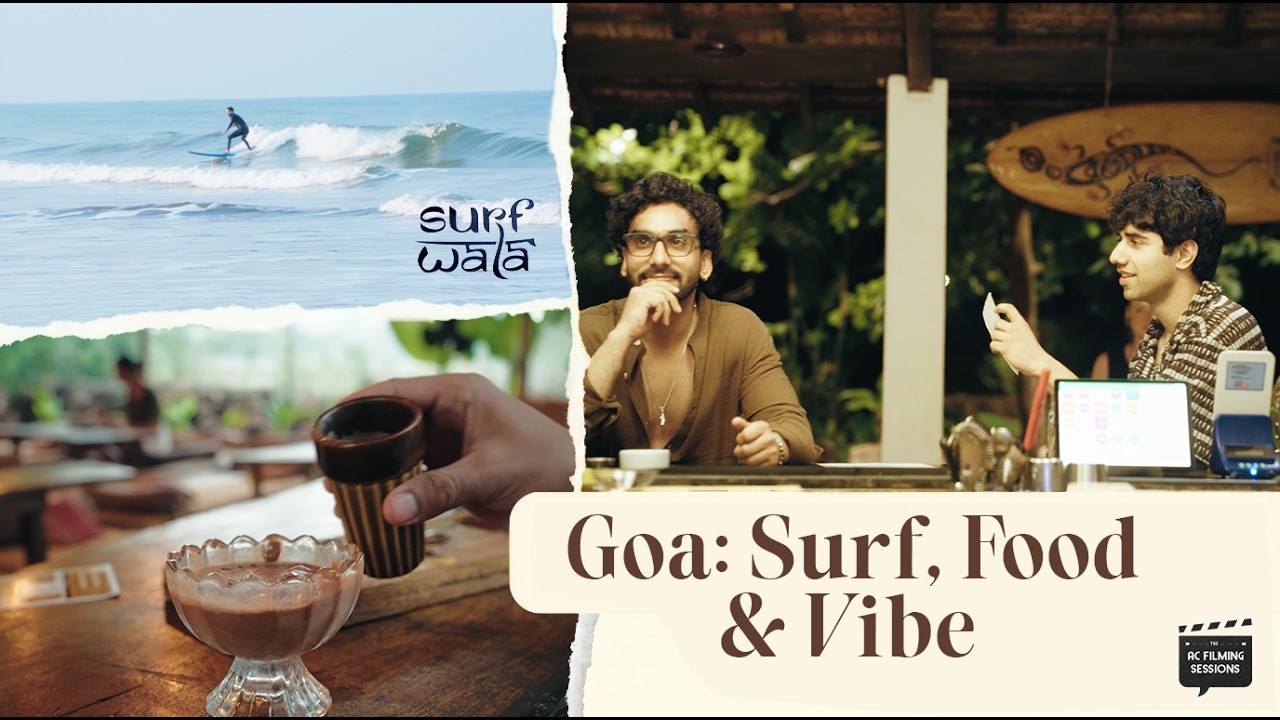 Arambol Beach Surfwala Session & Hidden Cacao Spot - AC Filming Sessions EP 4