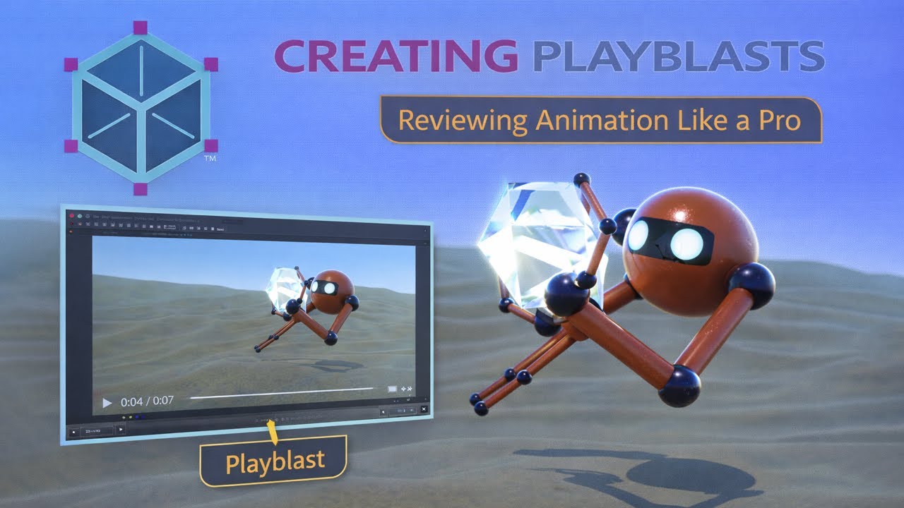 Creating Playblasts in Maya – Reviewing Animation Like a Pro