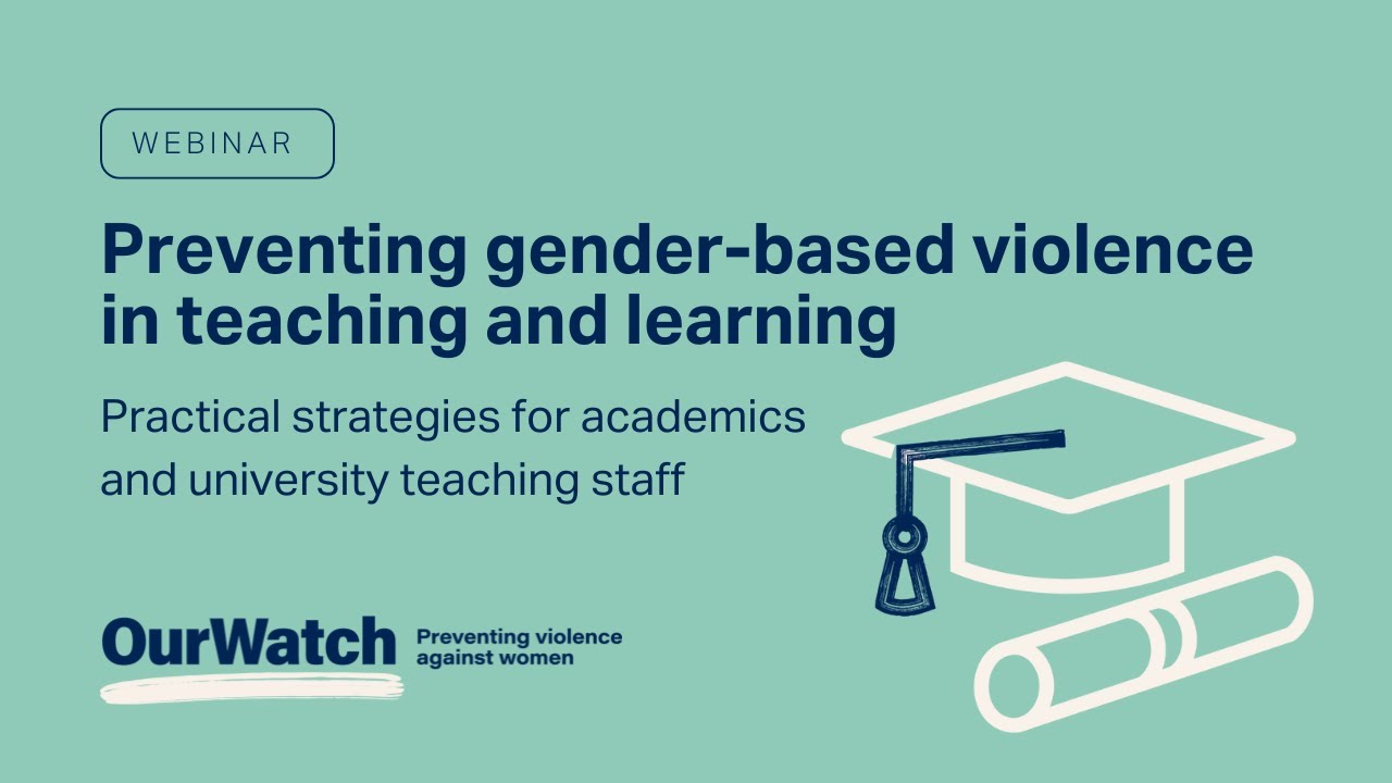 Webinar: Embedding prevention in teaching and learning — practical strategies for academics
