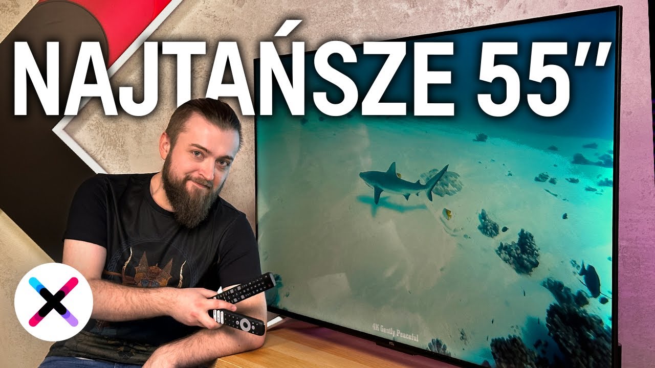 Tak tanio jeszcze nie było! 😱 | Recenzja TCL 55P638