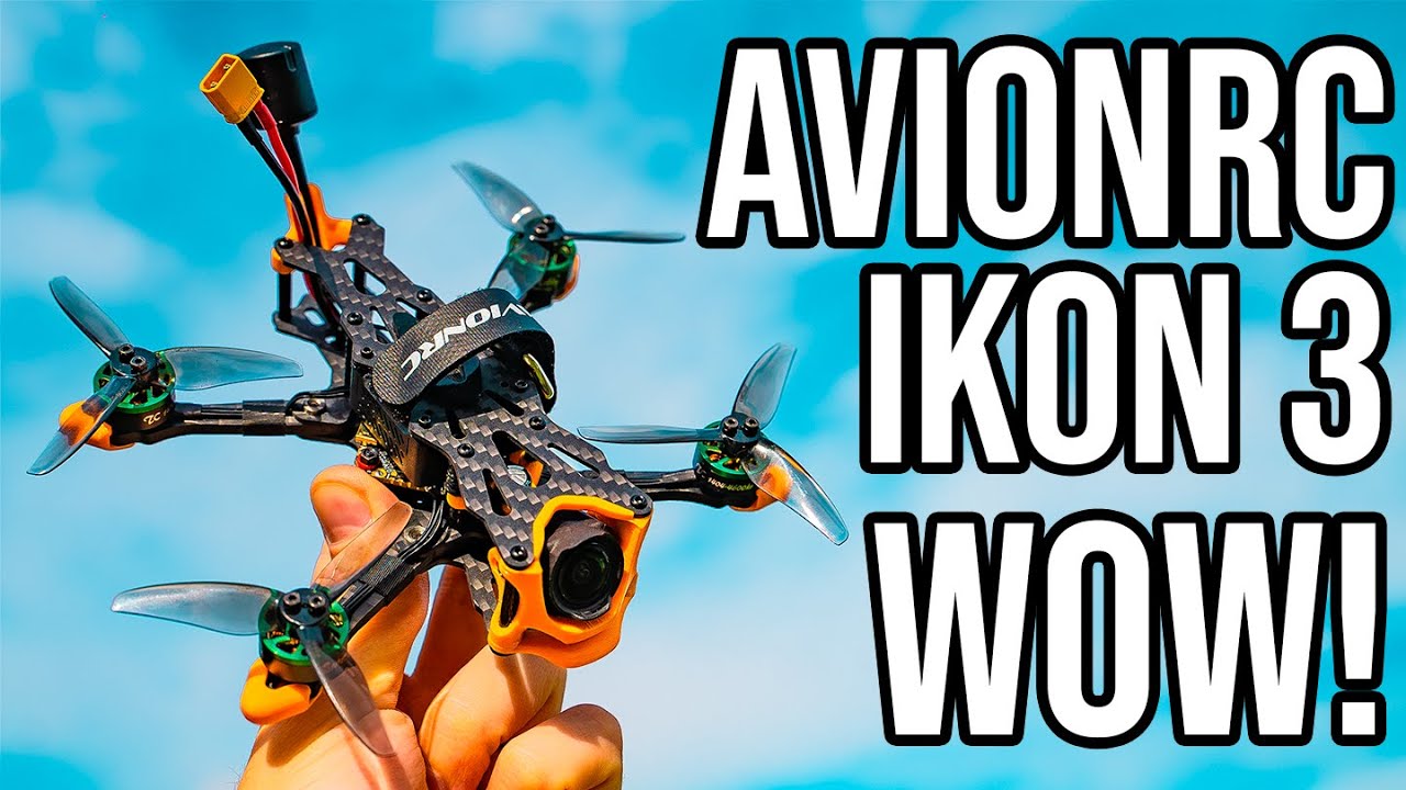 Идеально сбалансирован! Обзор FPV-дрона AvionRC Ikon 3 Sub250g