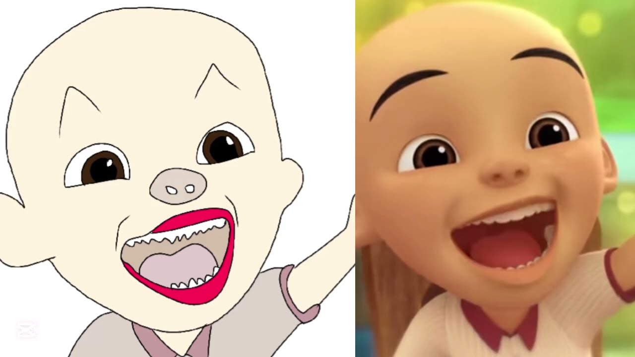 Upin Ipin Funny Drawing Meme 😂 | Upin & Ipin Funny Cartoon meme Video