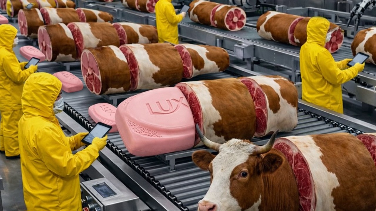 👉 “You Won’t Believe How Beef Tallow Turns Into Luxury Soap | USA Factory Tour”
