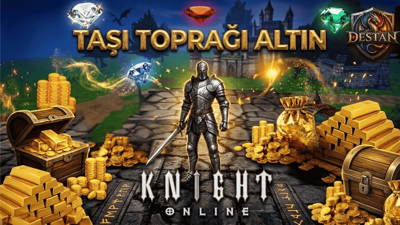 DESTAN Server İncelemesi 2026 İ&ccedil;erisi Tam Bir BATAKHANE #knightonline #knightonlinefarm #koxper
