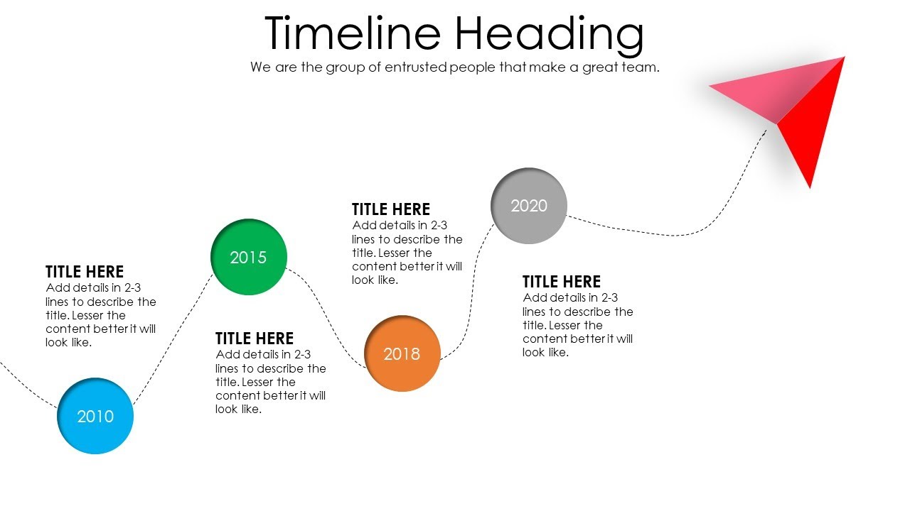 Timeline Design 9 - Animated PowerPoint Slide Design Tutorial for Project Management Professionals