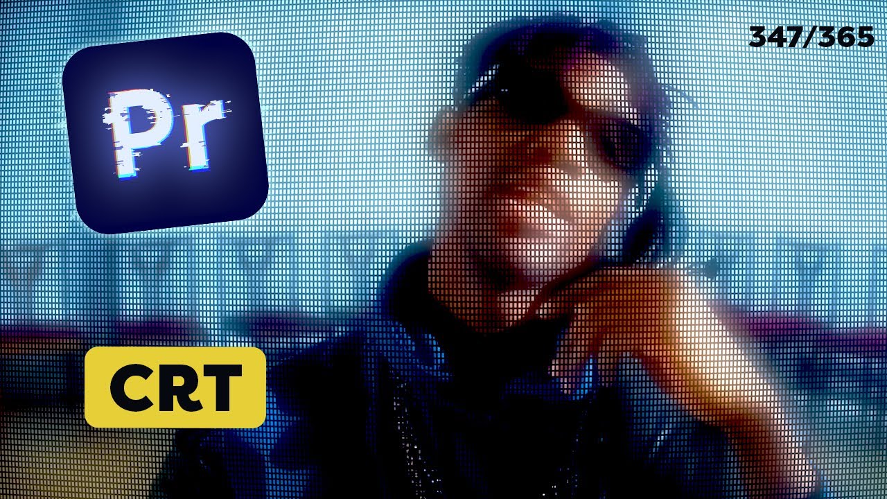 UN EFFET DE CLIP VINTAGE (CRT) | Tuto Premiere Pro