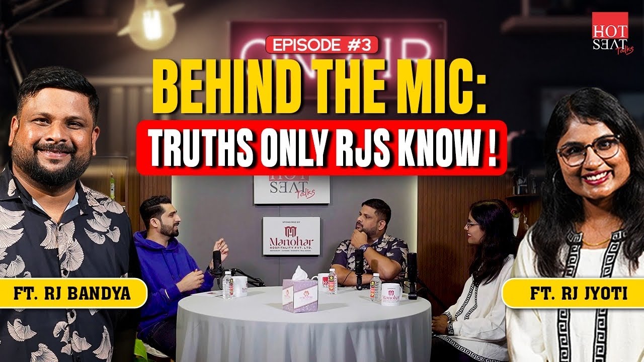 RJ Jyoti & RJ Bandya on Hot Seat Talks | The Real Life of Radio Jockeys | Ep. 3 | Aagam Digitals