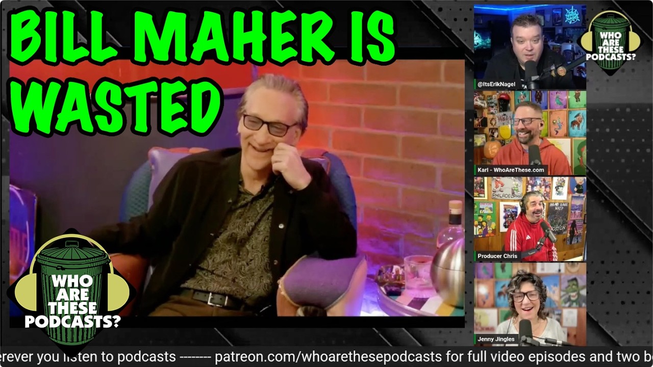 Adam Carolla Babysits Drunk & High Bill Maher