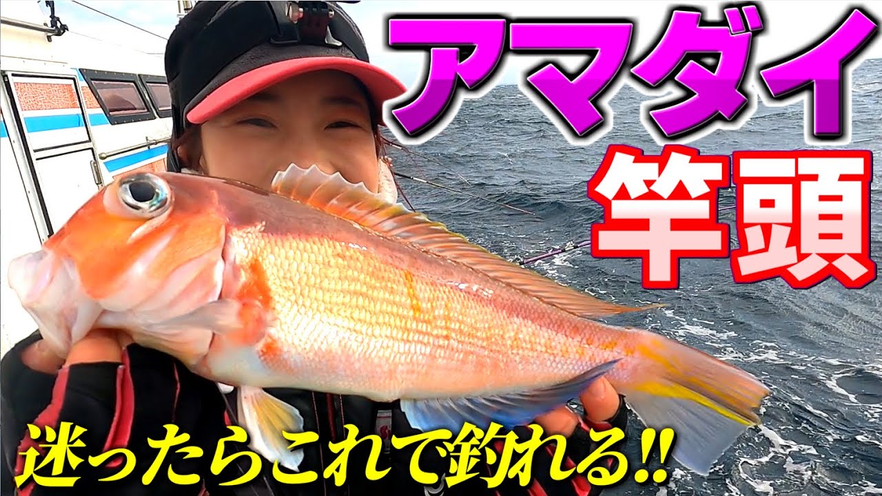 【アマダイ釣り】祝竿頭‼︎常識にとらわれない甘鯛の釣り方 高級魚を釣って堪能する【坂口丸】