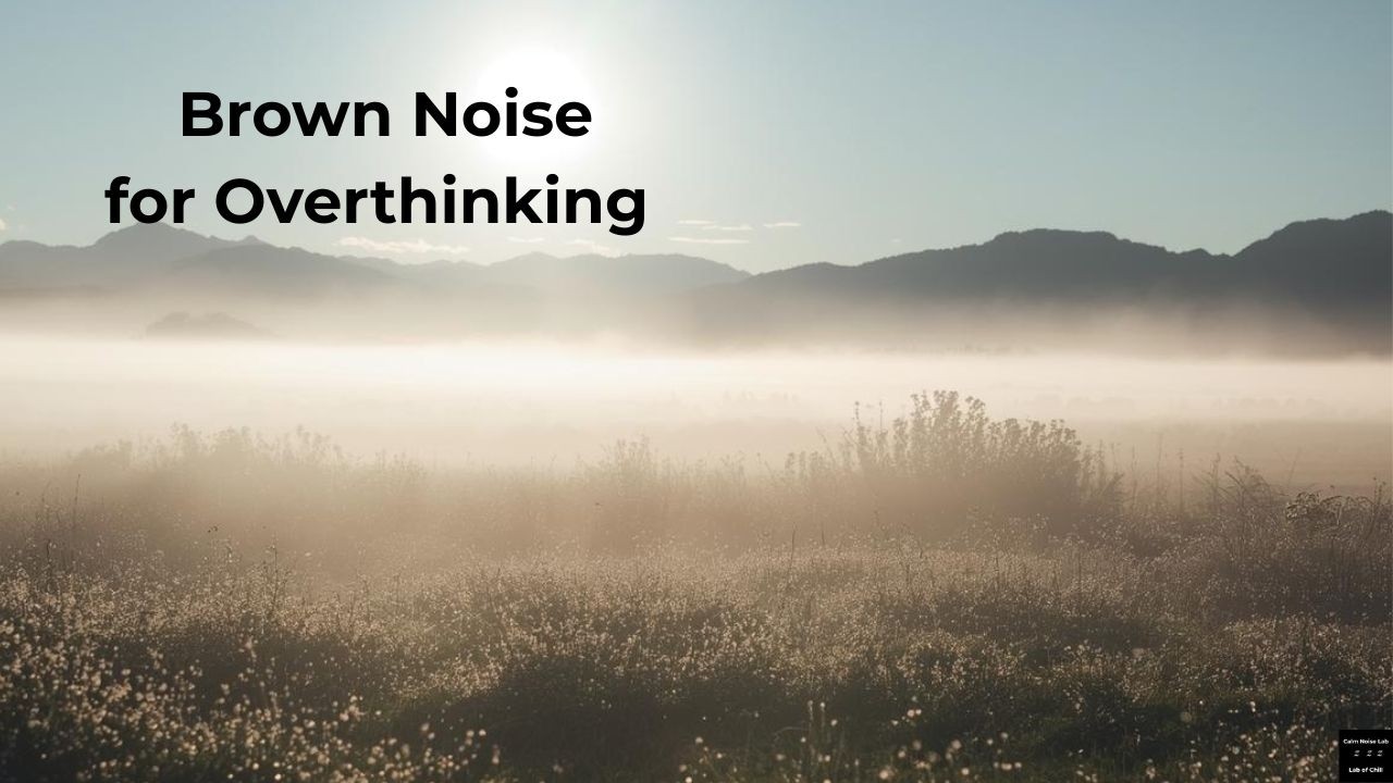 Brown Noise for Overthinking (2 Hours) | Quiet the Mind