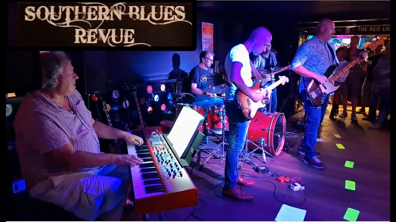 Southern Blues Revue playing Blues at the Red