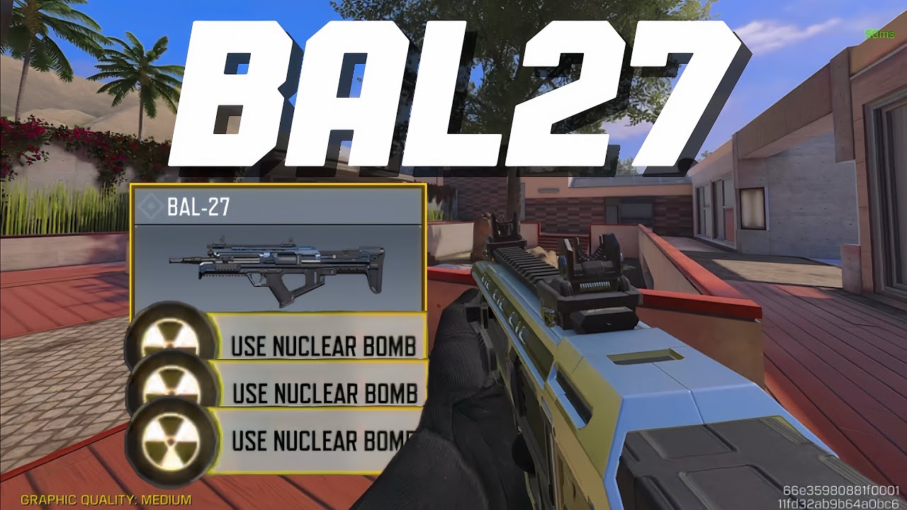 3 ЯДЕРНЫХ УДАРА с НОВЫМ BAL-27 в COD Mobile! (Лучший комплект)