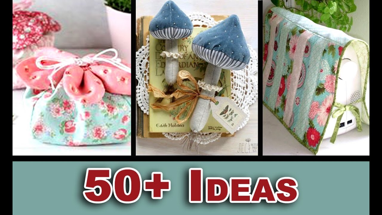 50+ Ideas for Easy Sewing Projects When You're Bored