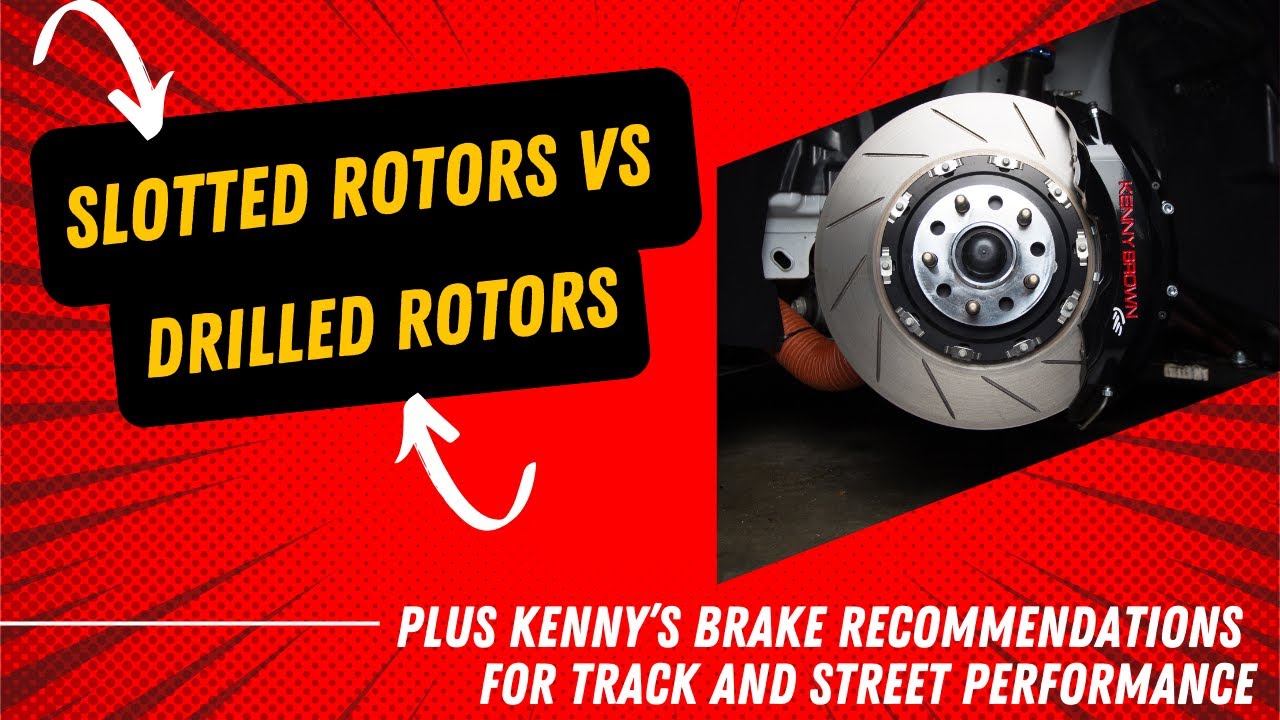 Slotted Rotors vs. Drilled Rotors&mdash;What's the Difference?