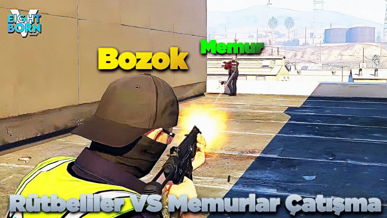 LSPD Rütbeliler VS Memurlar Çatışma Eğitimi Eightborn Next @Khonus