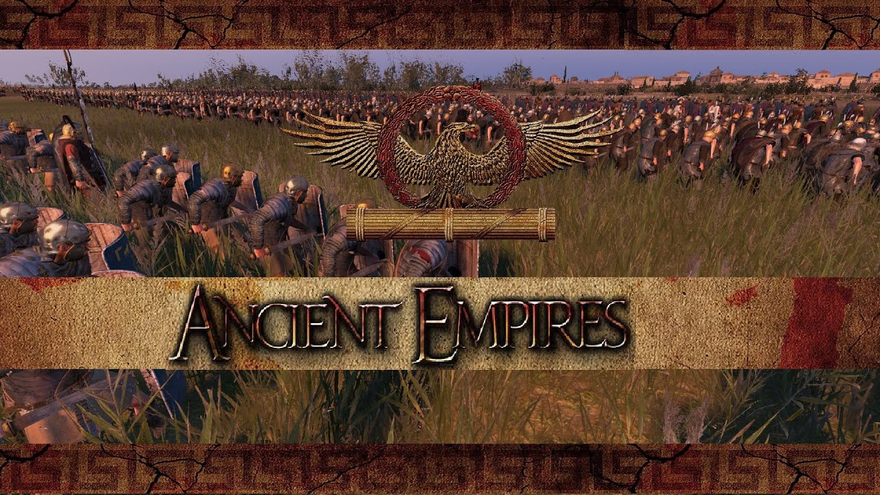 Total War Attila Ancient Empires Mod Battle BARBARIAN INVASION!!