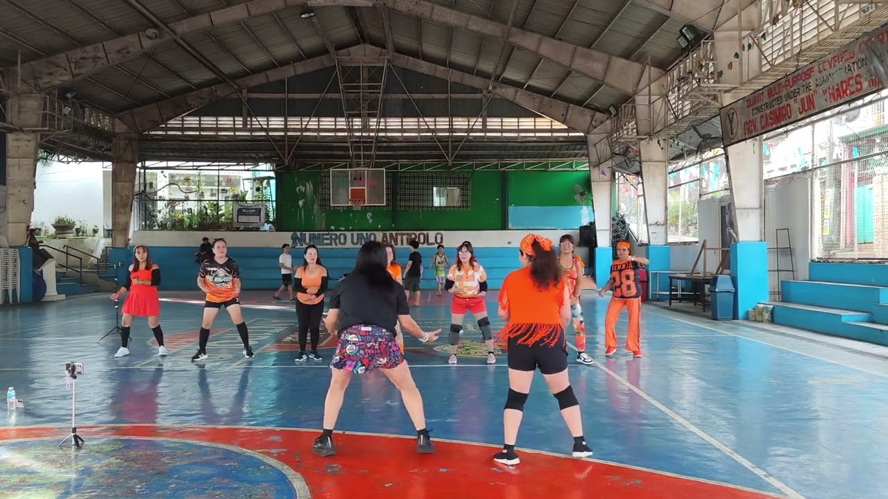 BAM BAM DANCE FITNESS LICENSE PX GINA STA CRUZ COVER COURT ENA'S WARRIOR LADIES ANTIPOLO CITY 