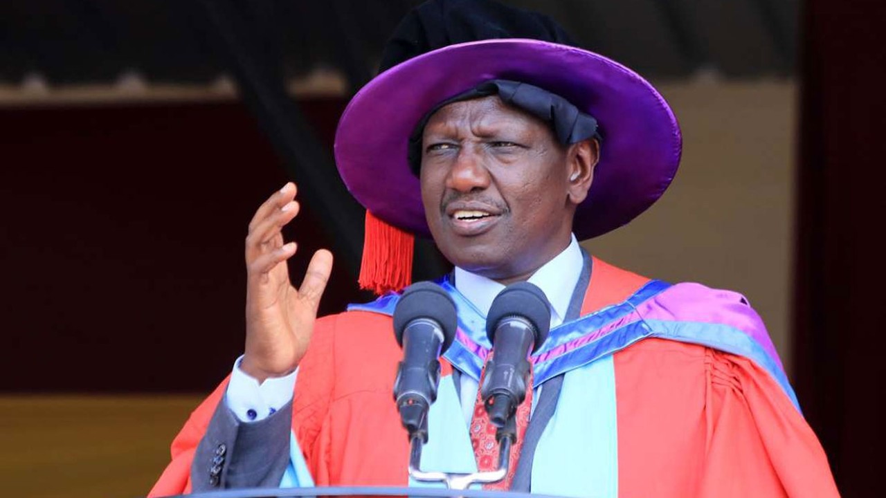 LIVE: President Ruto attending National Intelligence and Research University Graduation, Nairobi