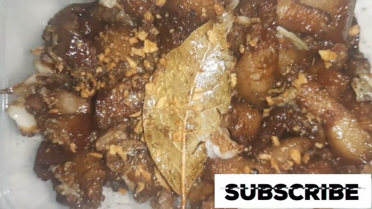 PORK ADOBO WITH CABBAGE 