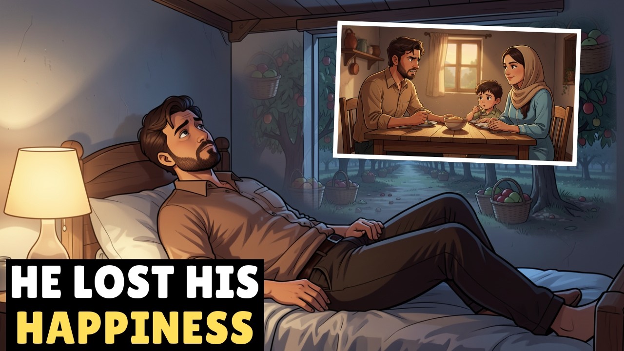 The Man Who Lost His Happiness While Chasing More | Powerful Life Lesson Story
