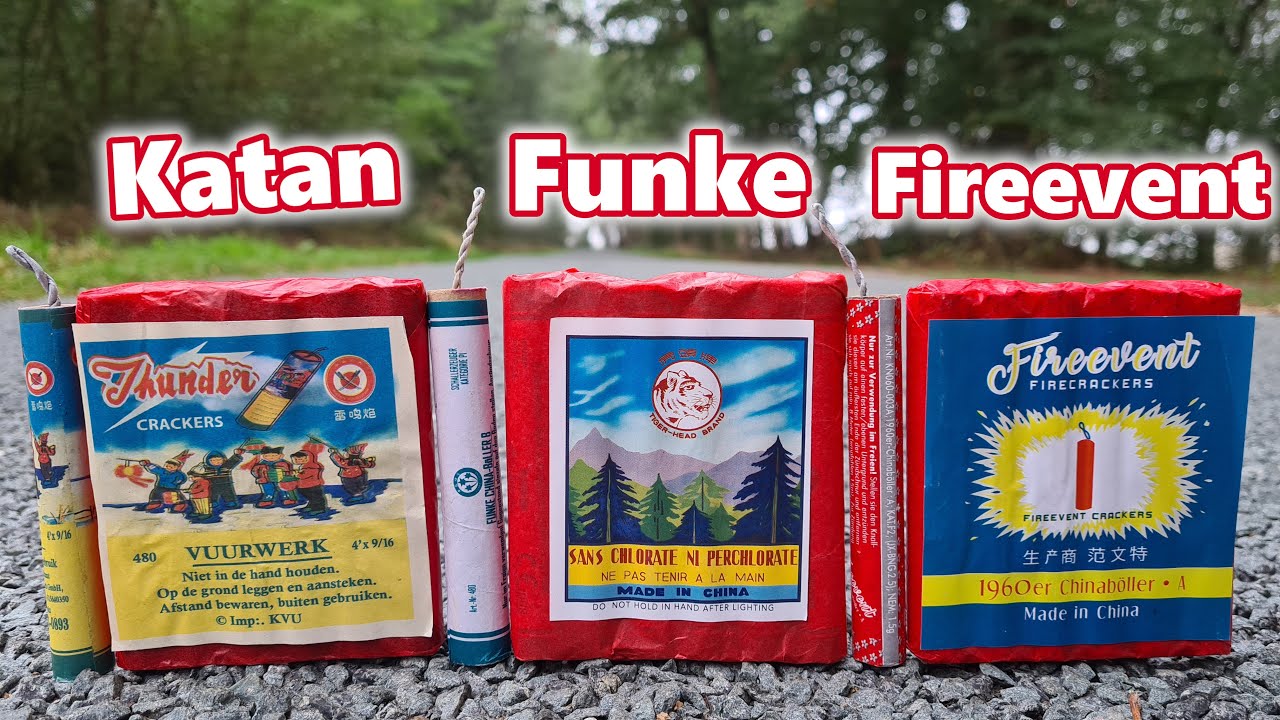 Chinaböller B Funke, Katan, Fireevent Vergleich 2020 [𝟰𝗞] | JJFireworks