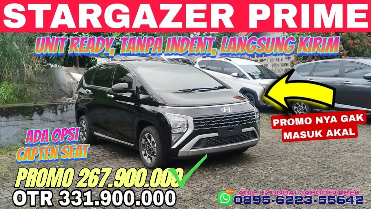 STARGAZER PRIME IVT 2025 ‼️ UNIT READY TANPA INDENT LANGSUNG KIRIM JABODETABEK ‼️