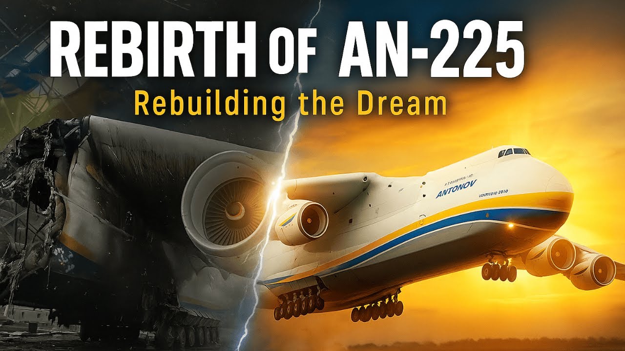 Антонов Ан-225 «Мрия» — перестройка самого большого самолета в мире ✈️