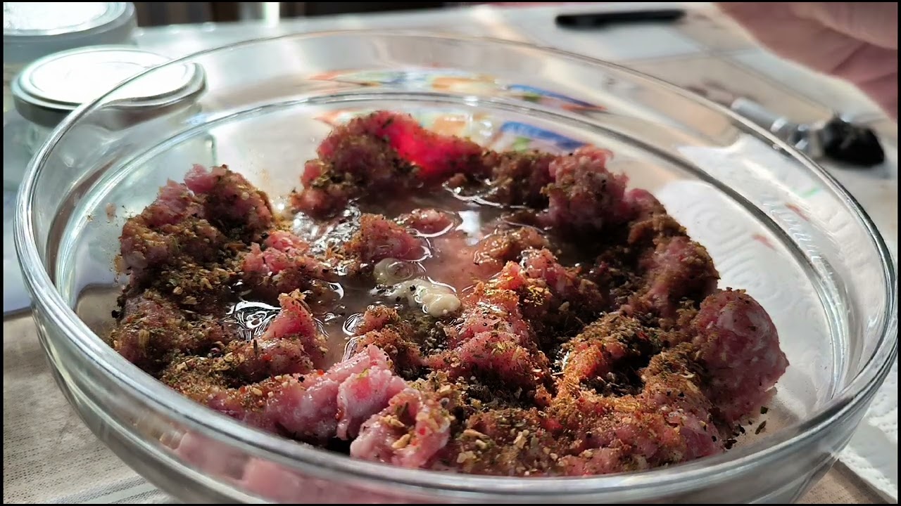 Hackfleisch im Glas einkochen  - Teil 1