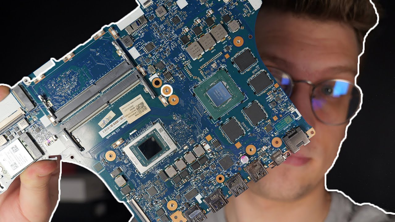 Dociśnięcie CPU naprawia laptopa - Lenovo Legion 5 15ACH6