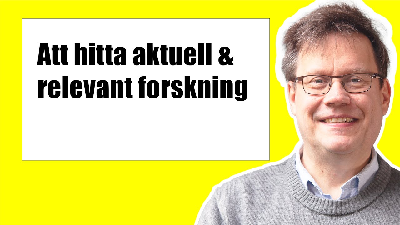 Hur du hittar vetenskapliga artiklar via tidskrifternas hemsidor: Hjälp för att skriva uppsats