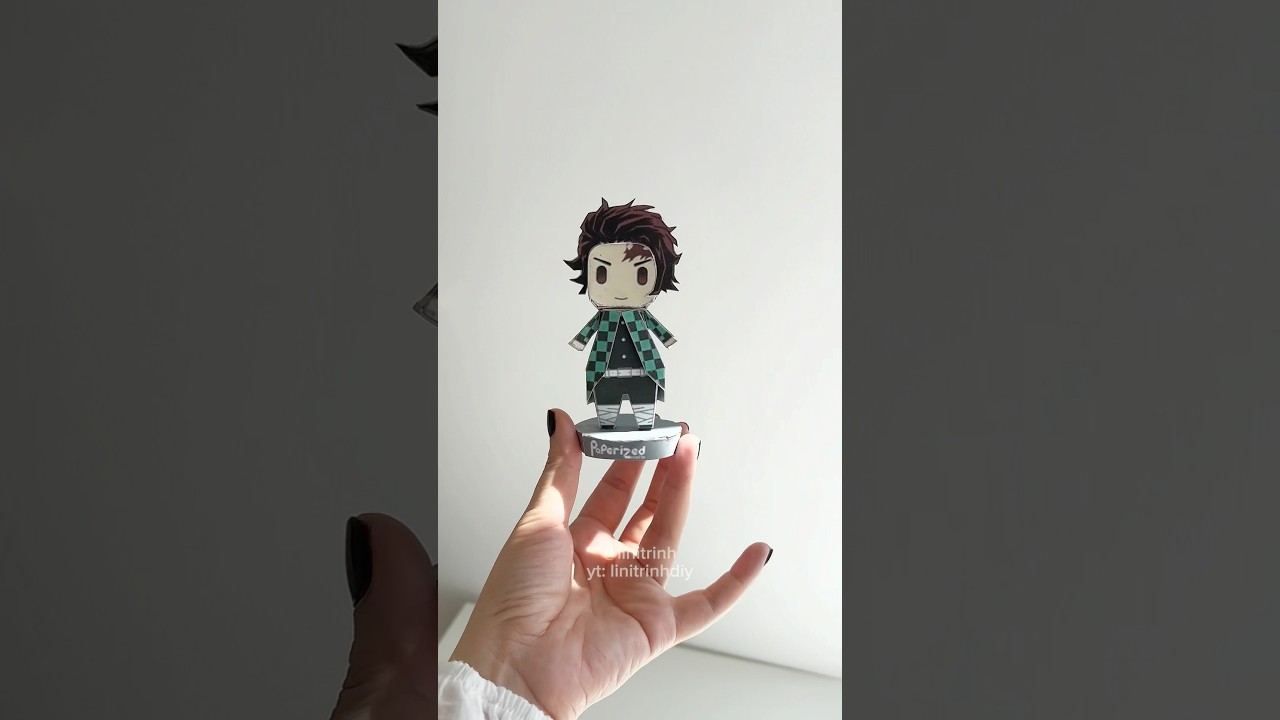 Tanjiro 3D Paper Figure