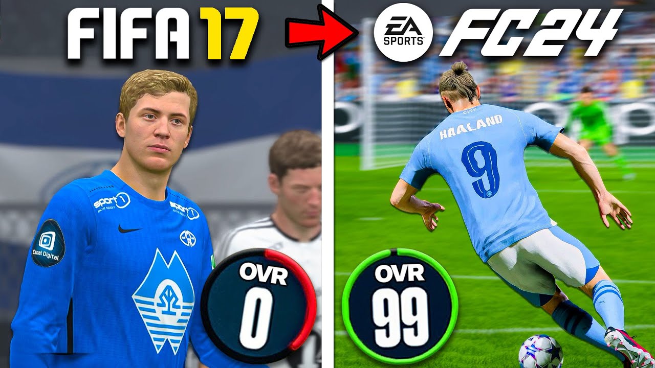 Μια ΓΚΟΛΑΡΑ Με Τον Haaland σε Κάθε FIFA!