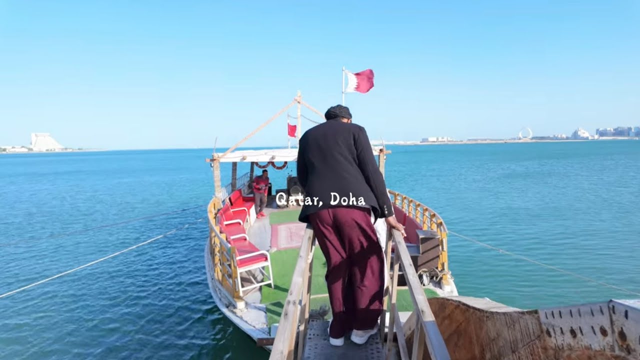 OUR LAST DAY IN QATAR 😭🇶🇦 | Beach, Dhow Cruise & Heading Back to Kenya ✈️