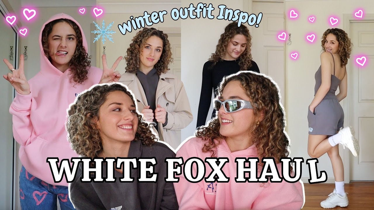 White Fox Winter TRY ON HAUL | Hogan Twins