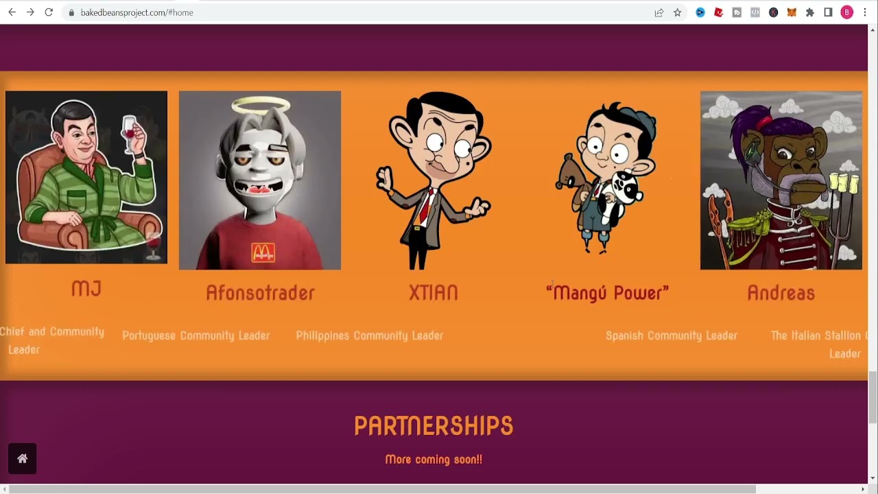 BCT TOKEN LAUNCH for BAKED BEANS CRYPTO MINER