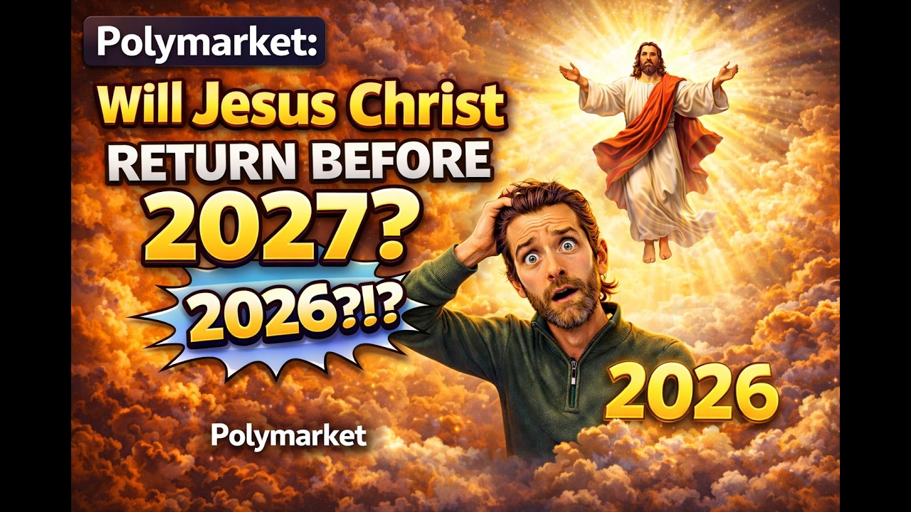 Polymarket Today - Will Jesus return before 2027?!? What???✝️🎄 📈📉💹🤔