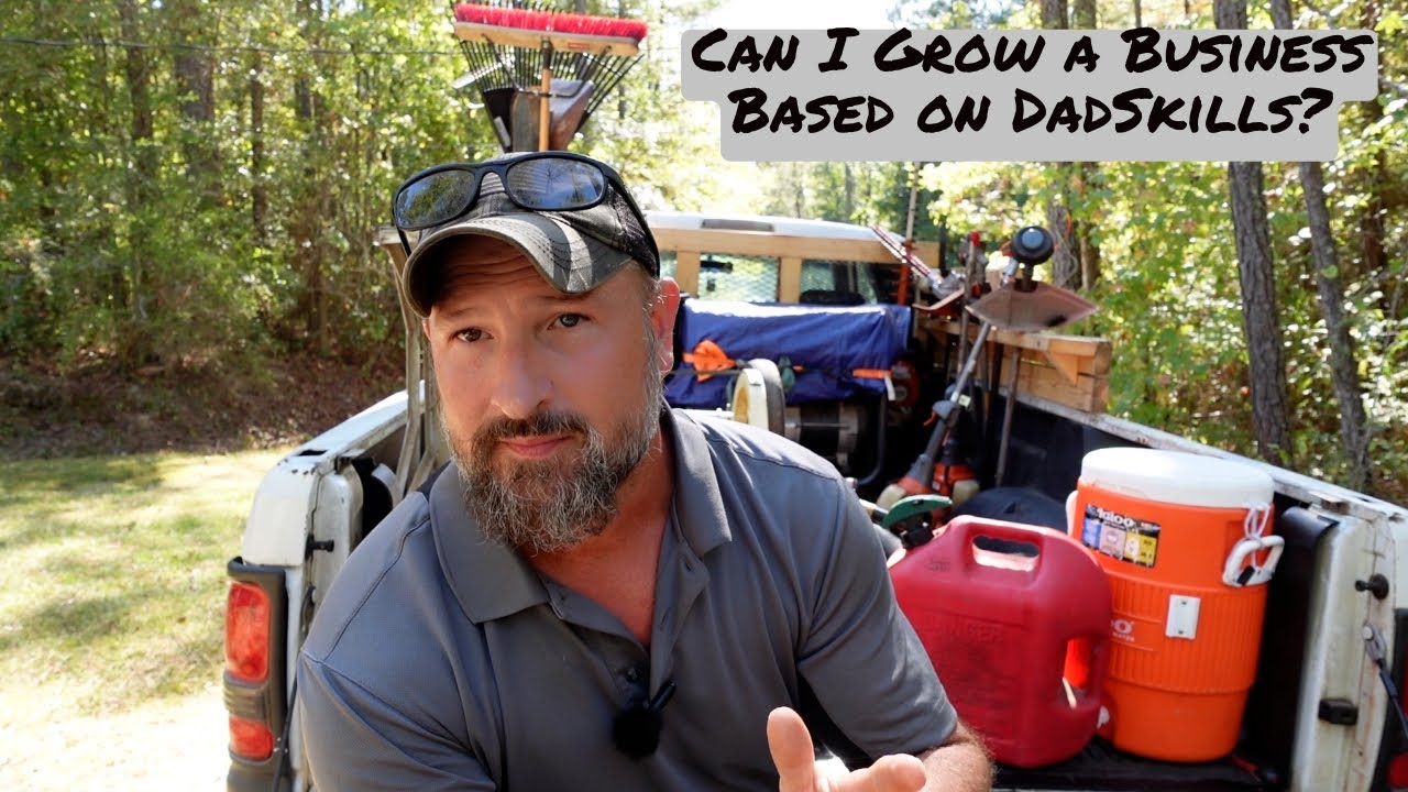 I Started a Landscape/Lawn Service Business! #dadskills #business #businessgrowth #lawncare