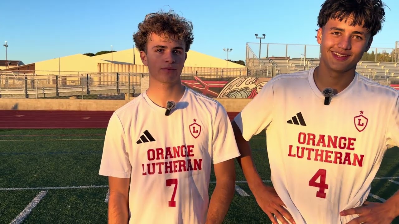 Max Hernandez, Noah Jacoby of Orange Lutheran Boys Soccer on First Trip to Open Division Semifinals