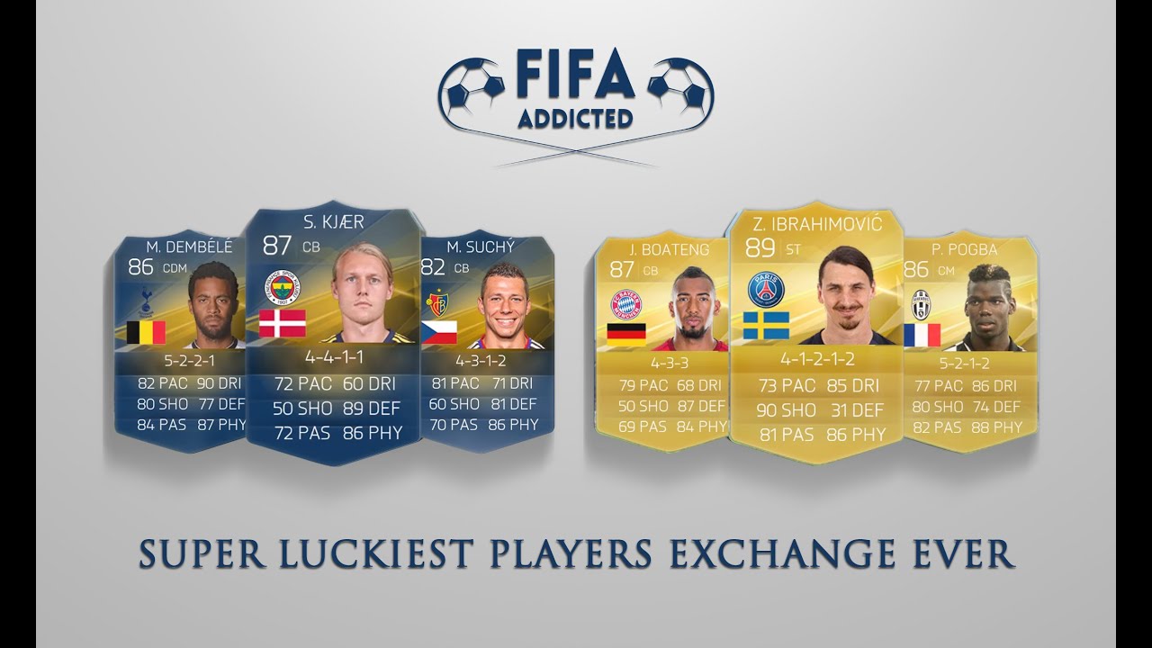 FIFA16: SUPER LUCKIEST PLAYERS EXCHANGE EVER!!! (ANDROID/IOS)