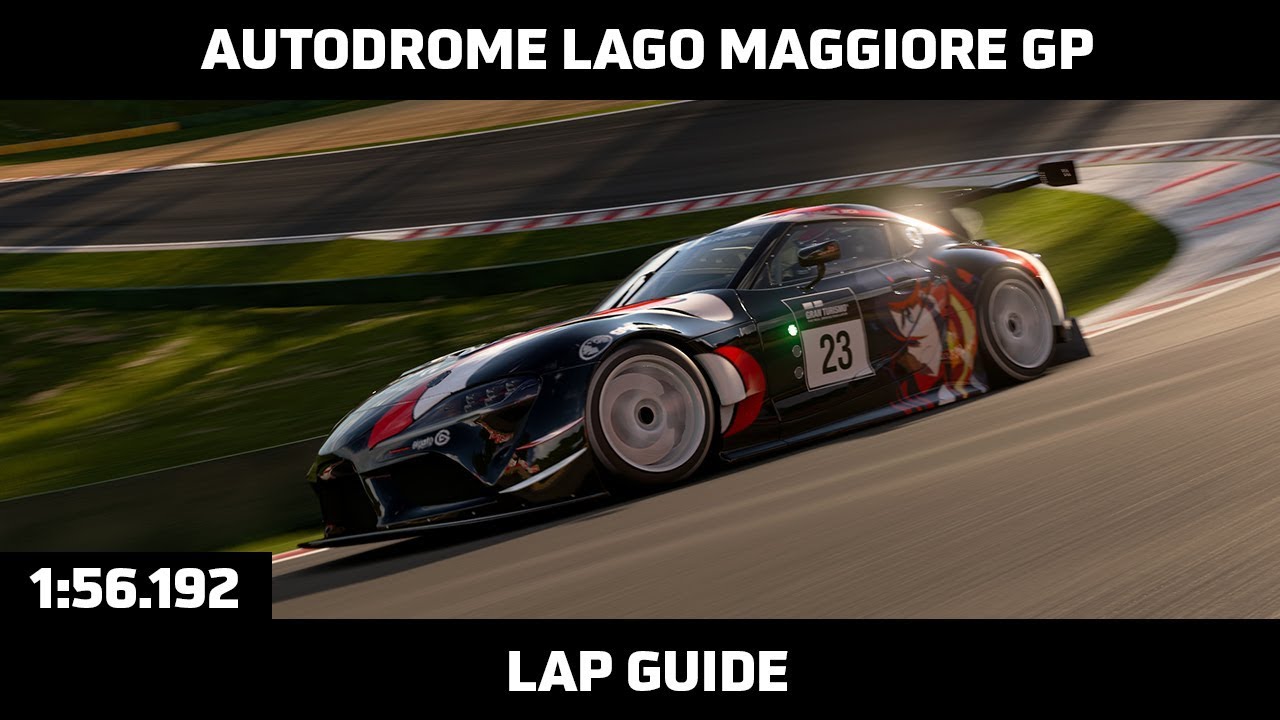 Gran Turismo Sport - Daily Race Lap Guide - Lago Maggiore GP (Toyota GR Supra Racing Concept Gr. 3)