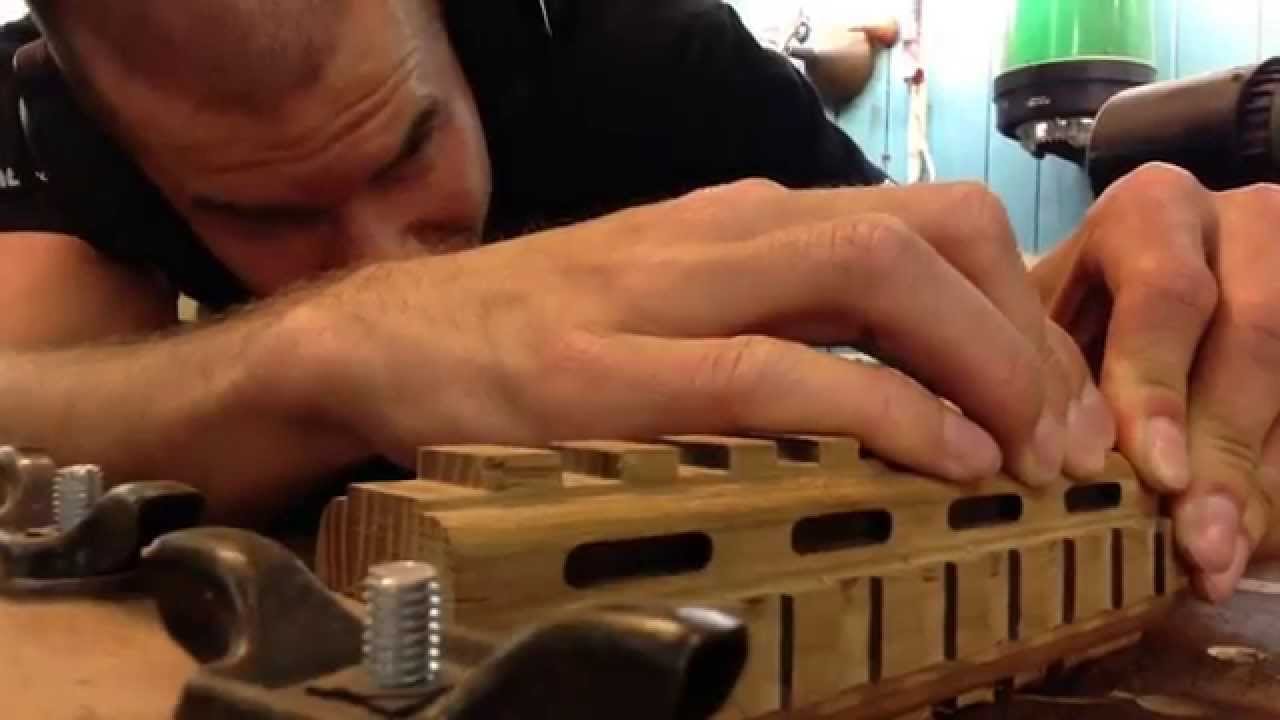 Wooden toy gun
