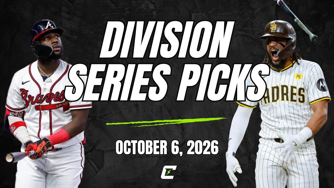 🚀 MLB Playoff Picks Today 10/6 - NLDS Slate Breakdown | Chasers Edge Home Run Model