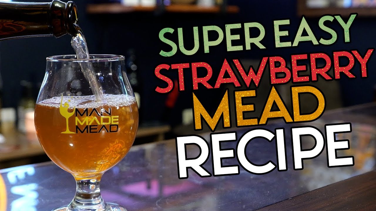 Simple Strawberry Mead Recipe (with bonus lemon recipe)!
