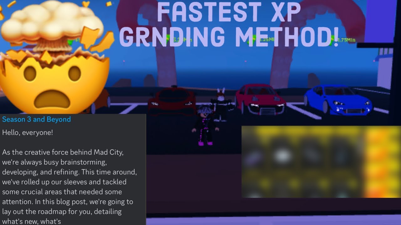 FASTEST XP Grinding Method in Mad City! | Mad City Chapter 2 Roblox 2023