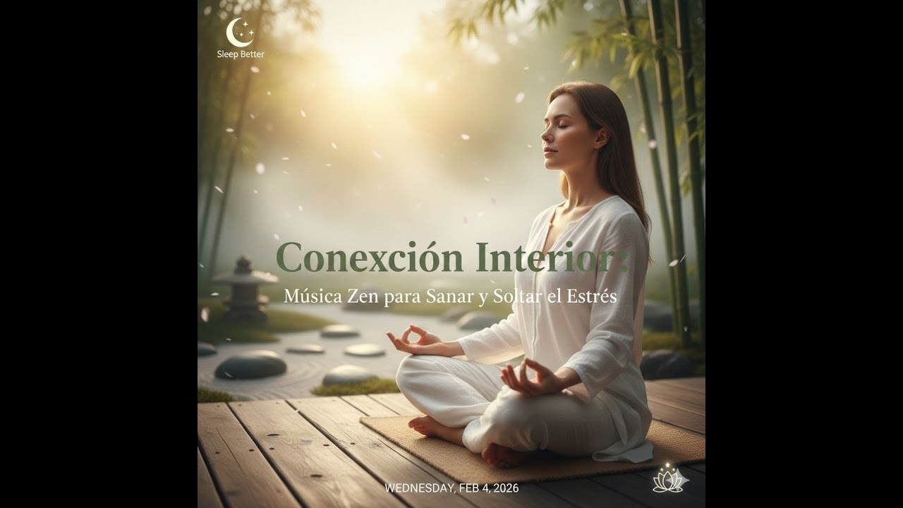 Conexi&oacute;n Interior: M&uacute;sica Zen para Sanar y Soltar el Estr&eacute;s.