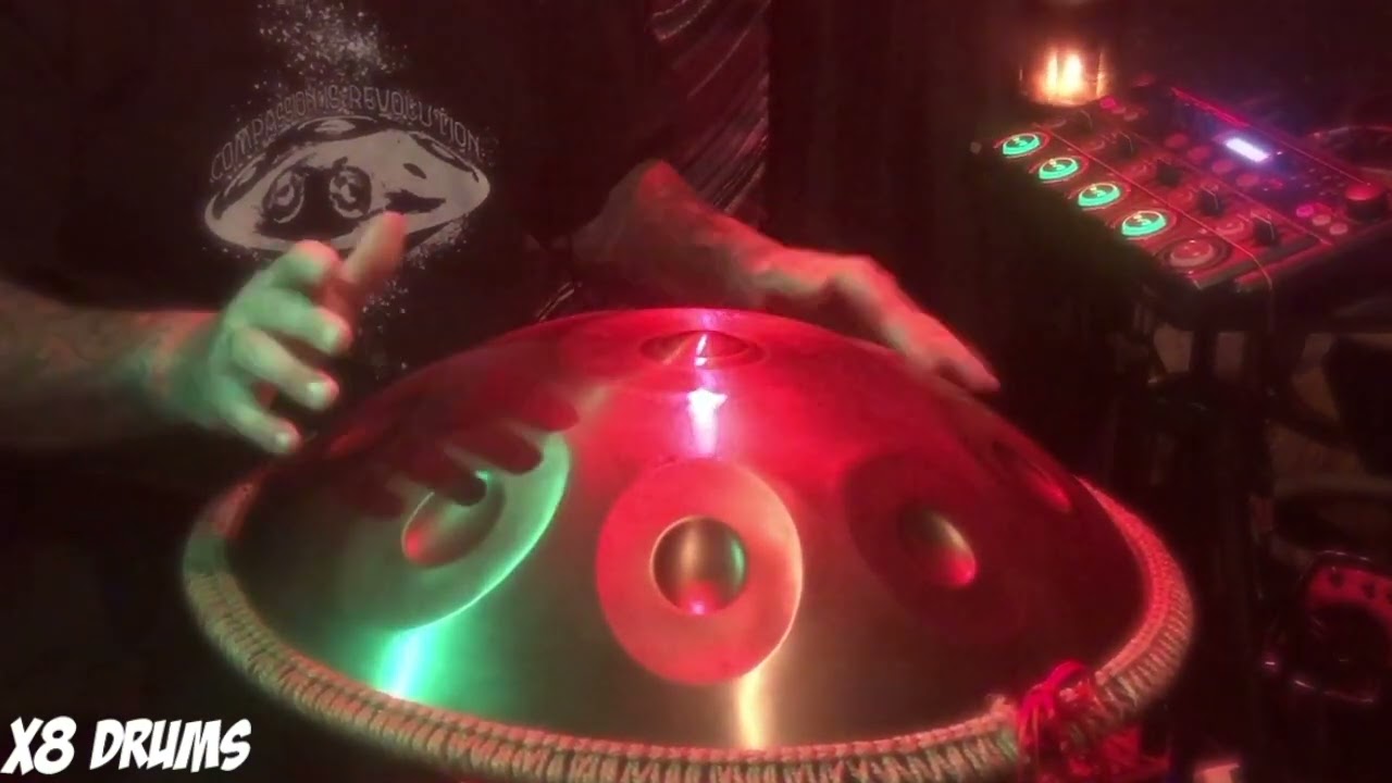 X8 Drums Genesis Series Stainless Steel Handpan
