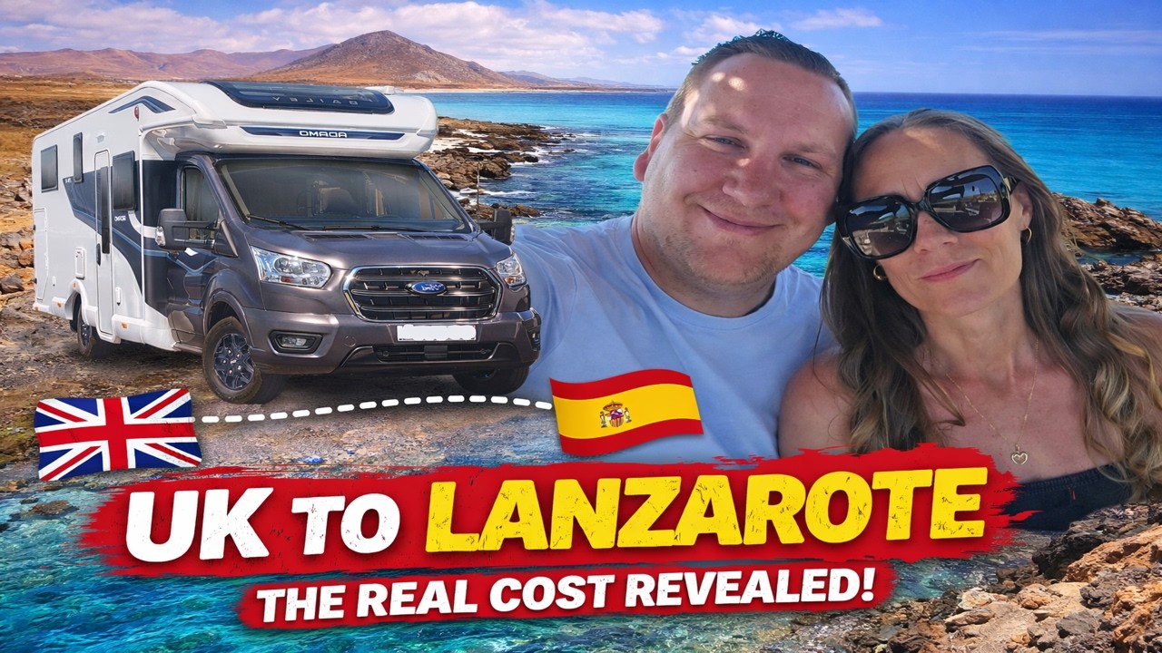 PT.7 - Remote park ups - Shopping in Lanzarote and where to dump your Rubbish - vanlife Lanzarote