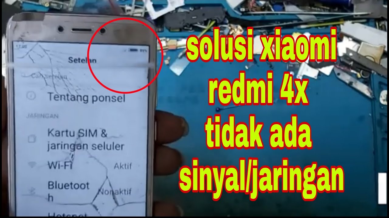 solusi xiaomi redmi 4x tidak ada sinyal || cara ganti wtr xiaomi redmi 4x