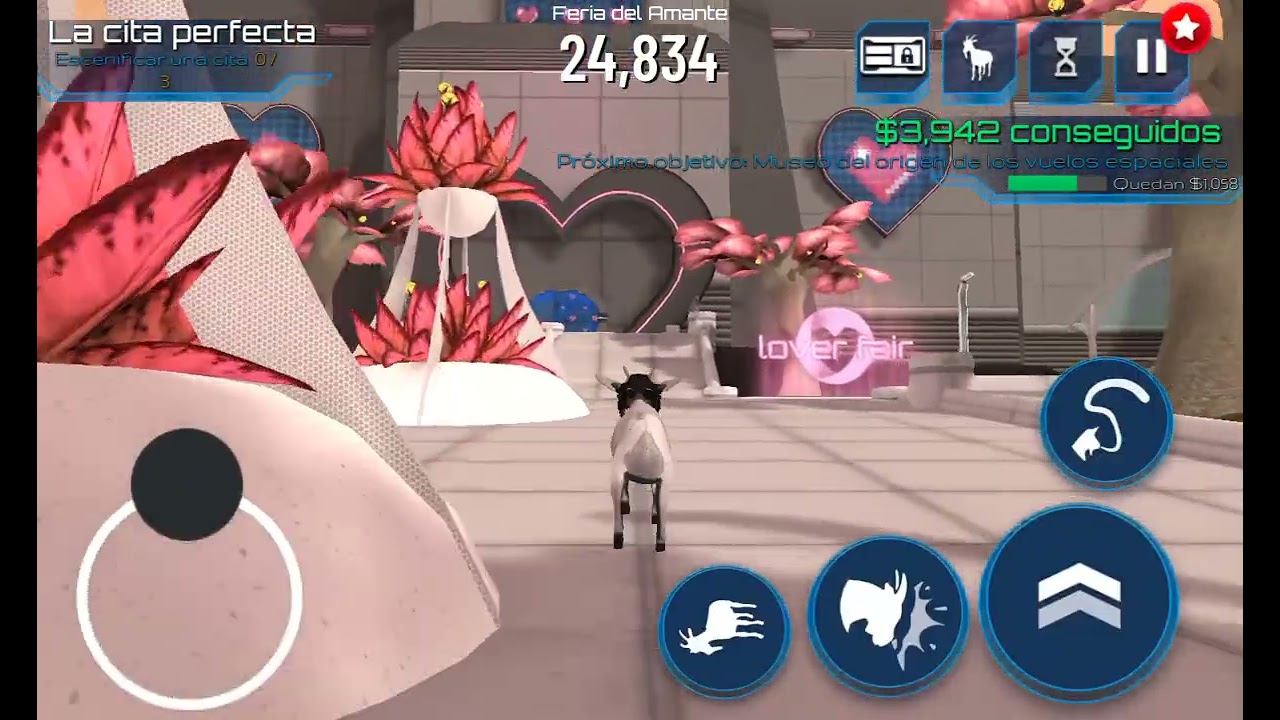 Agregaron una actualización al juego de la cabra 🐐