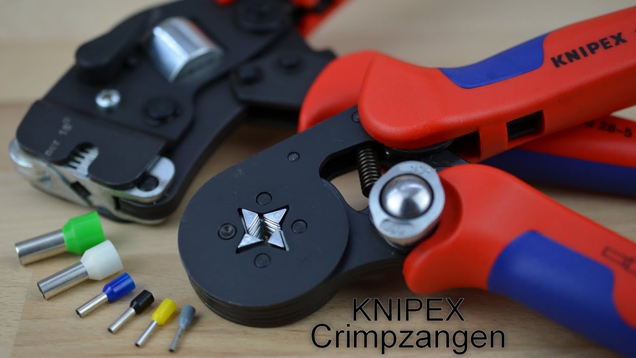 KNIPEX Crimpzangen im Vergleich - Aderendhülsen crimpen | Vorstellung & Test